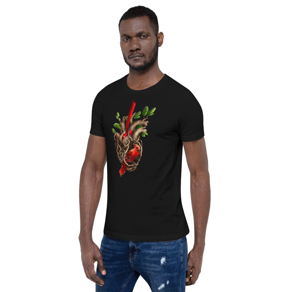 Heart of a Songbird t-shirt (unisex)